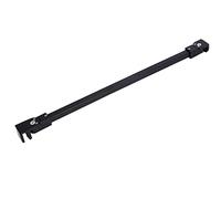 Barra de agarre estabilizadora de pared de vidrio for cuarto de ducha de acero inoxidable, 150 cm, puede sujetar vidrio de 8-12 mm de espesor, ángulo de instalación múltiple ajustable de 180 °/744(Bla