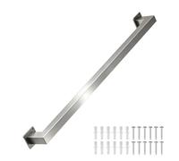 Barra de agarre para exteriores - Kit completo｜Barandilla de escalera Pasamanos de seguridad｜Barandilla de escalera de acero inoxidable Varilla de soporte montada en la pared(450cm)
