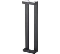 Barra de Agarre Rectangular de Doble Cara para Puerta, Perilla de Acero Inoxidable para Puerta de Vidrio, Barra de Agarre para Entrada Comercial, manija de Ducha Interior