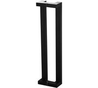 Barra de Agarre Rectangular de Doble Cara para Puerta, Perilla de Acero Inoxidable para Puerta de Vidrio, Barra de Agarre para Entrada Comercial, manija de Ducha interio