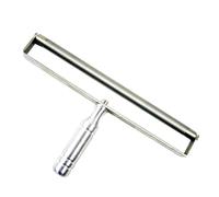 Barra de alambre de acero inoxidable aplicador de película húmeda, barra de raspado de tinta para revestimiento de barra, longitud 240 mm, ancho de la película de revestimiento 200 mm, para barnices
