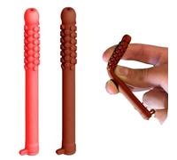 Barra de aliento de aceite esencial Barra para masticar, Barra reutilizable para aliviar el estrés enfocado, Barra masticable de aliento de aceite esencial de viaje de aromaterapia (2 piezas)