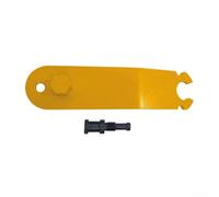 Barra de alineación de puerta para reparación de colisiones de carrocería automotriz, herramienta de ajuste de bisagra de puerta de camión ABS resistente compatible con vehículos de último modelo