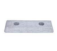 Barra de ánodo Brilluxa, ánodo de zinc, ánodo de sacrificio, anodo de aleación, compatible con fuera de borda, CM40005875A 40005875 Reemplazo de la barra del ánodo de aluminio