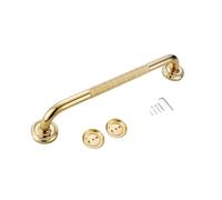 Barra de apoyo antideslizante for baño, clásica, latón dorado antiguo, for bañera, pasamanos, apoyabrazos, accesorios pared para Anciano, Discapacitada(Color1)