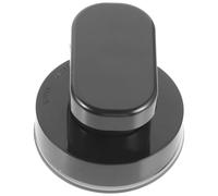 Barra de Apoyo para Ducha Adhesiva sin Taladro, Plástico Negro | Mango Auxiliar de Pared, Uso en Baño y Garaje, para Poscirugía y Cuidadores, Superficie Lisa