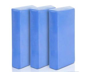 Barra de arcilla para limpieza de automóviles elimina el óxido de aceite y las consecuencias industriales de la pintura de vidrio y molduras, reutilizable para necesidades continuas de cuidado del