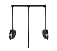 Barra De Armario Abatible, Barra Elevadora For Armario, Percha Extensible Hidráulica Con Doble Amortiguador, Capacidad De Carga 20 Kg(Color 1,584-794mm)