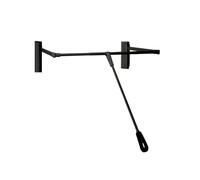 Barra de armario de montaje lateral con base ampliada para una mejor carga en armarios