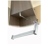 Barra de Armario Vertical for Colgar Ropa, Barra de Ropa de Montaje Superior o Lateral en Forma de L, Barra de Armario for Pared Inclinada del ático(27.6")