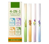 Barra de Aromaterapia Herbal 4 en 1 - Ayuda para Dormir y Aromaterapia Relajante, Extractos Naturales de Plantas, Ayuda a Disfrutar de un Sueño Reparador, 6 ml