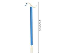 Barra de ayuda para vestirse con gancho en forma de S, barra para vestirse, usuarios de silla de ruedas de plástico para mujeres embarazadas