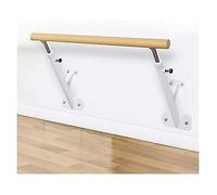 Barra de ballet ajustable - Bastón de baile de madera maciza resistente montado en la pared e independiente para adultos y niños para danza, estiramiento y entrenamiento de yoga