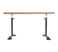 Barra de Ballet Ajustable de Madera Maciza montada en la Pared con Base Estable para Ejercicios de Estiramiento y Fitness en casa.