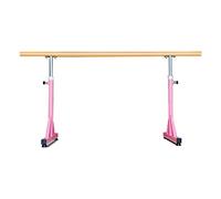 Barra de ballet ajustable independiente para estiramiento, diseño portátil para el hogar y el estudio, altura ajustable de 80-120 cm