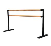 Barra de Ballet Doble portátil: un Dispositivo de práctica y Estiramiento de Baile Independiente y Antideslizante Adecuado para niños y Adultos, Ideal para Uso doméstico y Entrenamiento Prof