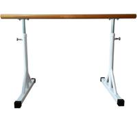 Barra de ballet independiente ajustable en altura, barra de entrenamiento de danza de madera maciza de alta calidad para estiramiento, flexibilidad y desarrollo de habilidades, equipo de baile