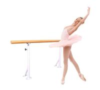 Barra de Ballet para Casa Barra De Ballet Portátil Con Soportes De Metal Ajustables En Altura Para Entrenamiento De Baile, Entrenamiento En Casa, Estiramiento, Yoga Y Ejercicio De Calentamiento(3.28 f