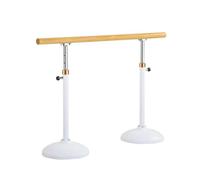 Barra de Ballet para Casa Barra De Ballet Portátil Para Sala De Baile En Casa, Barra De Ballet Ajustable En Altura De 2 A 3 Tf Para Pilates Elásticos, Mango De Madera Maciza Con Núcleo De Acero Barra