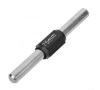 Barra de barra de bloque de calibración de acero inoxidable para micrómetro y accesorios de calibrador con construcción para medición precisa y calibración de herramientas (75 mm)