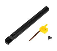 Barra de Barrenado Soporte de Herramientas Interno de Acero de Tungsteno con Inserto 16ir AG60 y Llave SNR0020R16 (20 mm × 200 mm)