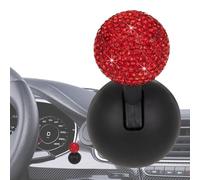 Barra de bola del botón de parada de arranque del motor automóvil, palanca de arranque de un botón automóvil, Palanca basculante con barra de bola de diamantes de imitación automática, Decorac