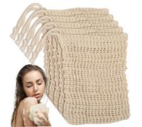 Barra de bolsas de jabón de jabón de jabón para jabón para jabón de jabón de jabón de jabón transpirable con espuma con cordón y soporte de jabón de secado para la ducha Exfoliación profunda