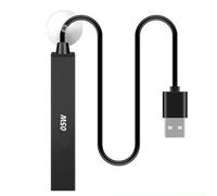 Barra de calefacción USB segura y automática con control de temperatura, acero inoxidable, diseñada para mantener condiciones estables del acuario (5 W)