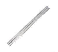 Barra de calibre de inglete de aluminio de 45 grados con ranura de escala, para mesa de enrutador, sierra de mesa y sierra de cinta, sistema de fijación de plantilla de carpintería, para riel de