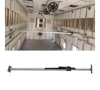 Barra de carga ajustable de 59 a 84 pulgadas, estabilizador de caja de camioneta con trinquete para camión, SUV, minivan y remolques, barra de seguridad de carga de 130-168 cm
