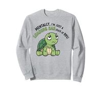 Barra de Carga Mental atascada al 99% de Humor de Tortuga Sudadera