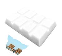 Barra de cera pequeña para derretir - Cera de soja hecha a mano vegana de larga duración altamente perfumada hecha a mano (crema solar)