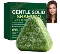 Barra de champú antiadelgazamiento de romero y aminoácidos para adelgazar el cabello, jabón para el cuidado del cabello para adelgazar el cabello y la pérdida de cabello, jabón clarificante de árbol