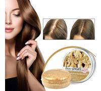 Barra de champú para el crecimiento del cabello de jengibre,Barra de champú para el crecimiento del cabello de jengibre | de acondicionador anticaída para masaje cuero cabelludo