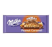 Barra de chocolate con leche de caramelo de maní | Milka | Caramelo De Maní Mmmax | Peso total 276 gramos