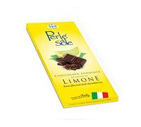 Barra de chocolate oscuro con sabor a limón