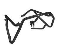 Barra De Choque Acero Inoxidable para Motocicleta, Marco Protector Parachoques Motor, Protección Jaula para NX400 NX500 2024 2025 2026 Alfombra anticaída(Upper-BK)