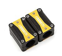Barra De Choque Motor Motocicleta, Parachoques Protección, Bloque Protector Decorativo para BMW R 1200 GS LC R1200GS ADV Adventure 22 25 28mm(B Gold)