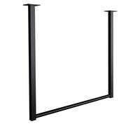 CLP Barra de Colgar Fenton para Montaje en Techo, Metal, para Pasillos, Armarios y Dormitorios, 60x60 cm