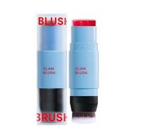 Barra De Colorete En Crema - Barra Multiusos De Sombra De Ojos Y Rubor En Crema - Color Labial Instantáneo Hidratante De Larga Duración Para Viajes Y Uso Diario