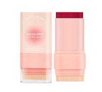 Barra de Colorete Liquido para Mejillas y Labios, Blush Crema Hidratante, Larga Duración Impermeable, Acabado Mate y Brillante, Ligero (#3, 15g)