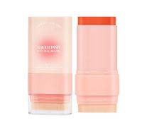 Barra de Colorete Liquido para Mejillas y Labios, Blush Crema Hidratante, Larga Duración Impermeable, Acabado Mate y Brillante, Ligero (#4, 15g)