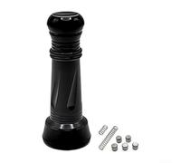 Barra de contrapeso de carrete de pesca de metal con pesos ajustables, compatible con Daiwa Fuego, para Stella, para Twin Power y otros modelos de carrete (negro)