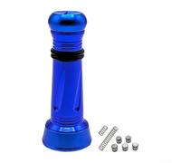 Barra de contrapeso de carrete de pesca de metal con pesos ajustables, compatible con Daiwa Fuego, para Stella, para Twin Power y otros modelos de carrete (azul)