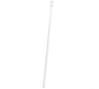 Barra de cortina, barra de cortina extensible con resorte para baño, barra telescópica de tensión de gasa (60-110 cm)