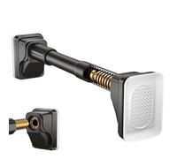 Barra de cortina de tensión resistente, sin torsión de taladro para extender la barra con resorte, barra telescópica antideslizante para armario, baño, ventana, puerta, cocina
