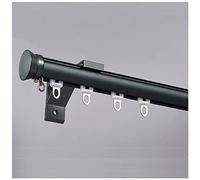 Barra de cortina, juego de rieles de cortina de techo, divisor silencioso para colgar en la pared, fácil instalación, ideal para uso doméstico y de oficina