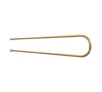 Barra De Cortina Metálica Colgante De Pared - Barra De Soporte Lateral para Cortina - Barra De Cortina para Mampara De Salón De Belleza (Color : Gold, Tamaño : 220cm)