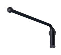 Barra de cortina para cortinas, puerta delantera y ventana, diseño de brazo oscilante para paneles laterales