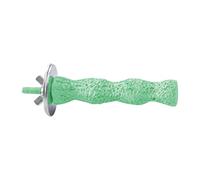 Barra de cuidado de garras de pájaros, soporte de juego para jaulas, barra de entrenamiento y empleo para afilar y roer para periquitos, cacatúas, periquitos e inseparables